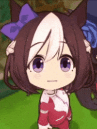 Staring Special Week GIF