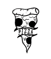 pizza eat Sticker