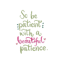 Patience Sticker