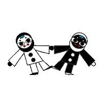 Happy Best Friend Sticker