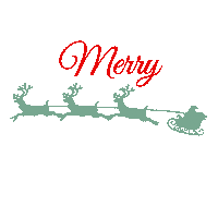 Merry Christmas Sticker by boediva