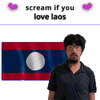 La Laos Sticker