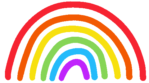 griclub giphyupload rainbow pride lgbt Sticker