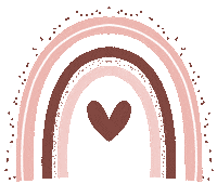 hollypixels heart rainbow rainbow heart hollypixels Sticker