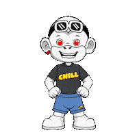 Chill Out Sticker by Zhot