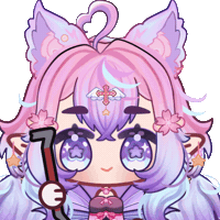 OkamiraVT angry mad shake vtuber Sticker
