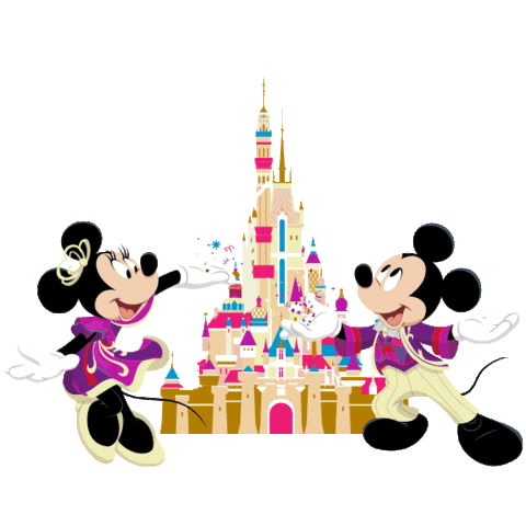 Party Celebration Sticker by Hong Kong Disneyland