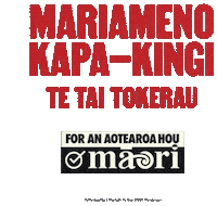 Te Tai Tokerau Maori Sticker by MāoriParty