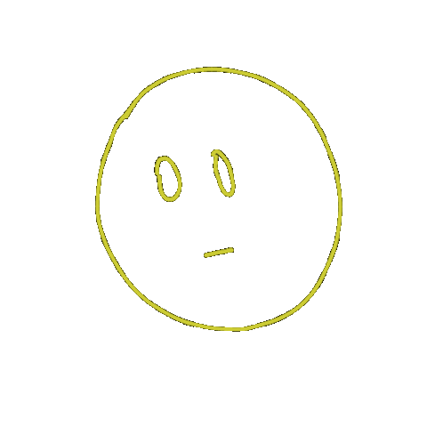 Happy Sad Face Sticker by Sketch Machine