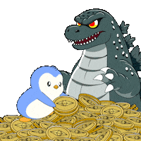 Crypto Penguin Sticker by Pudgy Penguins