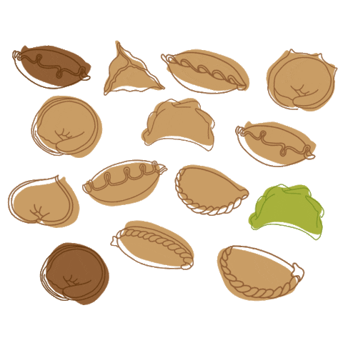 empanadasmargarita empanadas empanadas argentinas empanadas margarita Sticker