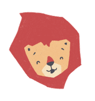 Lion Pipe Sticker