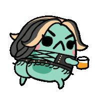 Twerk Sticker by angy frog