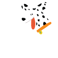 Dog Hello Sticker