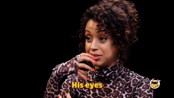 His Eyes Were Looking At Me