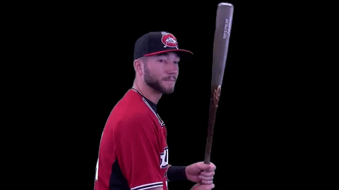 GIF by Carolina Mudcats Baseball