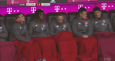 Soccer Bench GIF by FC Bayern Munich