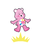 Excited Sticker by Care Bear Stare!