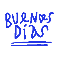 Morning Buenos Dias Sticker