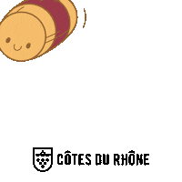 CotesDuRhoneWines cheers wine roll vino Sticker