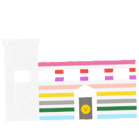 Smiley Face Rainbow Sticker by Color Factory