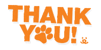 Thank U Sticker by Best Friends Animal Society