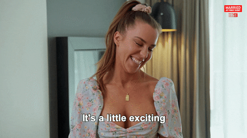 Happy Channel 9 GIF by Married At First Sight