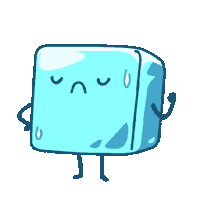 Cubemelt no emote melt cubemelt Sticker