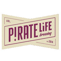 Beer Flag Sticker by Pirate Life Brewing