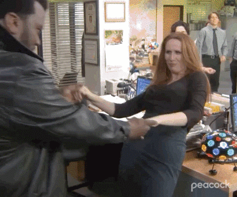 Season 9 Dancing GIF by The Office