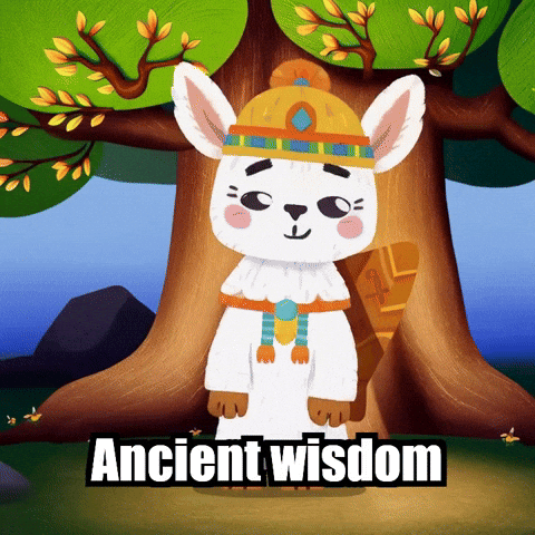 Peace Wisdom GIF by Llamaozi
