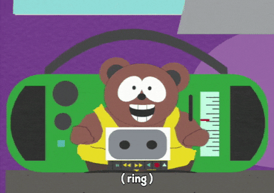 bear ringing GIF by South Park 