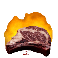 Rib Eye Restaurant Sticker by Meating Steakhouse