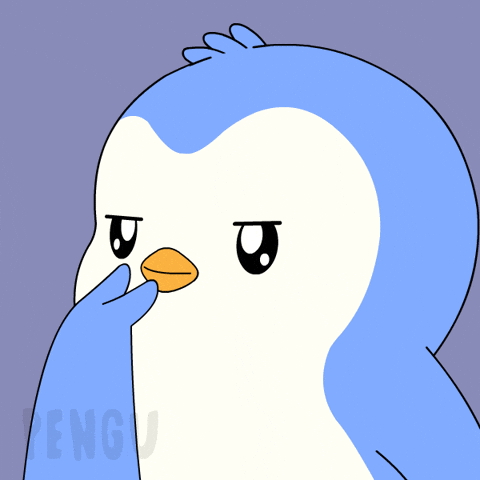 Looking All Eyes On You GIF by Pudgy Penguins