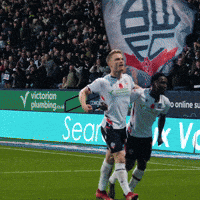 Goal Celebrations GIF by Bolton Wanderers FC