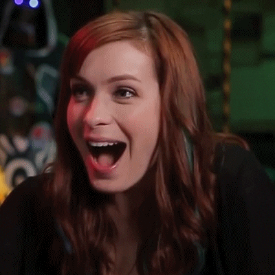 felicia day smile GIF by Geek & Sundry