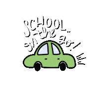 Car School Sticker by The Waldock Way