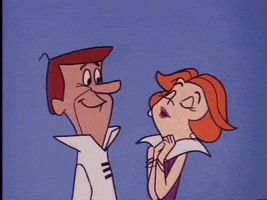 George Jetson Kiss GIF