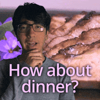 Dinner Party Eating GIF