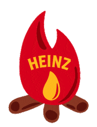 Fire Brand Sticker by Kraft HEINZ Deutschland