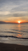 Beautiful Recording of Sunrise In The Islands Ocea