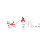 makcustom fire trick stunt impossible Sticker