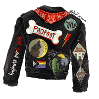 Sirius Black Leather Sticker