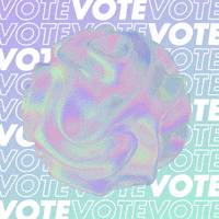 jtiptonk art 3d abstract vote GIF