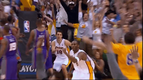 kobe bryant celebration GIF
