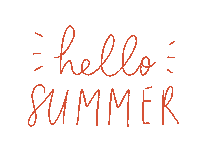 Summer Hello Sticker by artnis