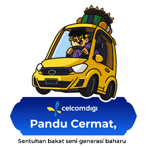 Telco Balikkampung Sticker by CelcomDigi