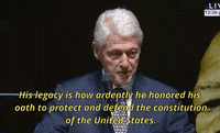 news bill clinton elijah cummings elijah cummings funeral GIF