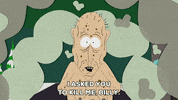 sad old man GIF by South Park 