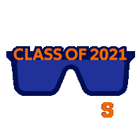 College Orange Sticker by Syracuse University